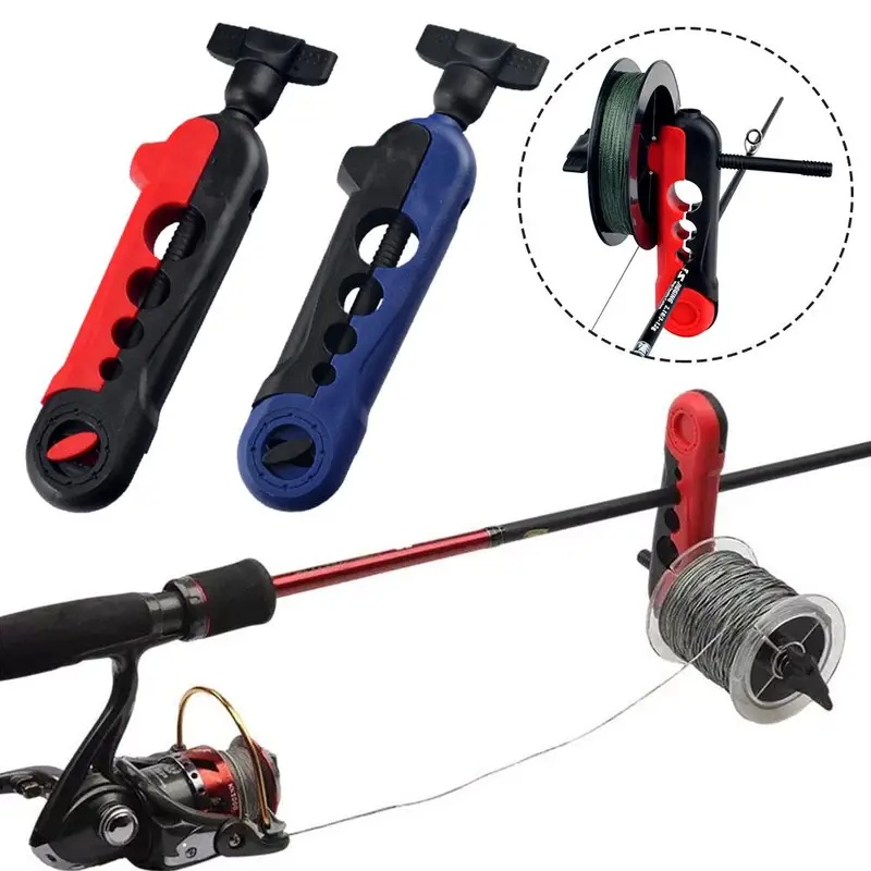 أدوات محمولة للف خيط الصيد، حا - مراجعة Fishing Line Dispenser وسعره